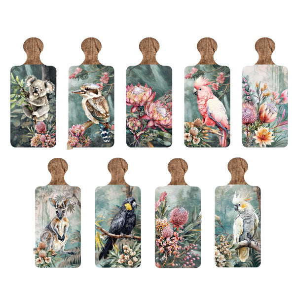 Ceramic Servers - Midnight Australiana Range