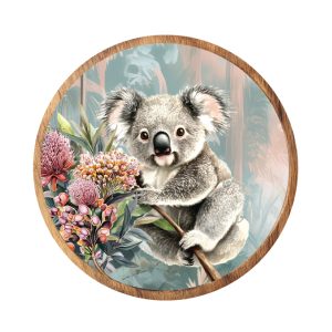 Ceramic Pot Holder/Trivet - Midnight Australiana Range
