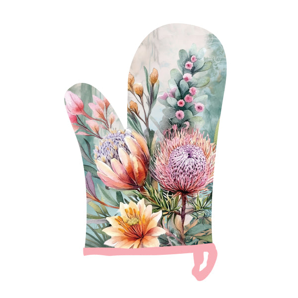 Oven Mitt - Midnight Australiana Range