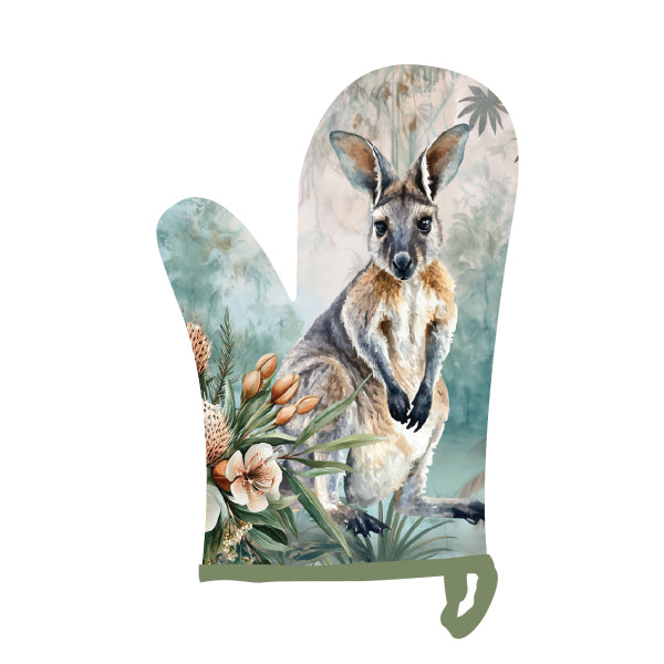 Oven Mitt - Midnight Australiana Range