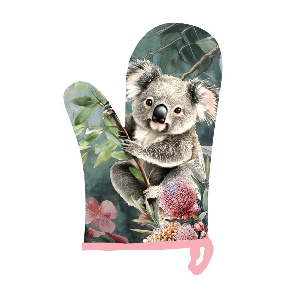 Oven Mitt - Midnight Australiana Range