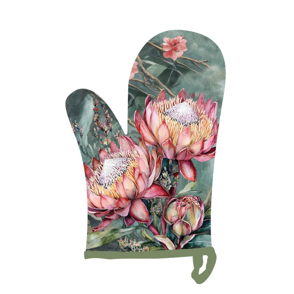 Oven Mitt - Midnight Australiana Range