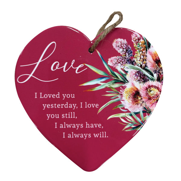 Mum's Keepsake Gift Pack – Home Timber Box, Mum Quote Tea Towel & Love Plaque