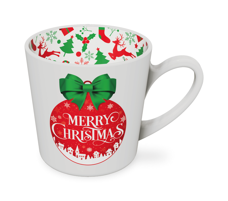 Grinch Christmas Beautiful on the Inside Mug 420ml