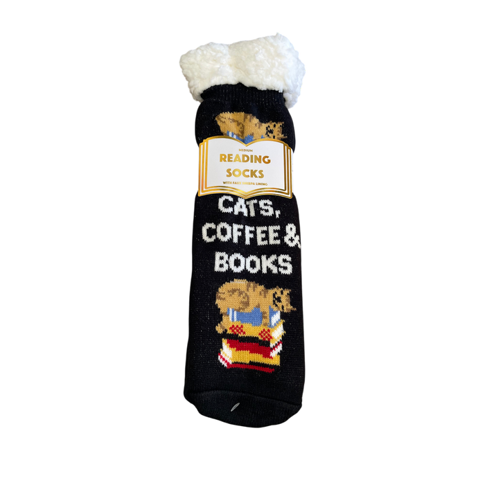 Novelty Reading Socks - Warm and Comfy