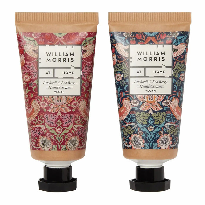 William Morris At Home Patchouli & Red Berry Hand Care Bag Gift Set – 2 x 30ml