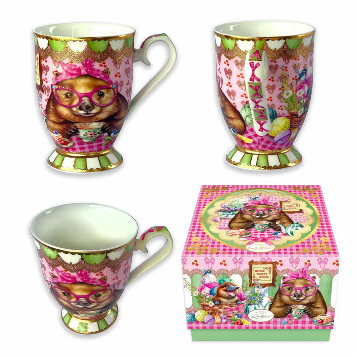 Ceramic Tea Cup by Lisa Pollock - Gift Boxed