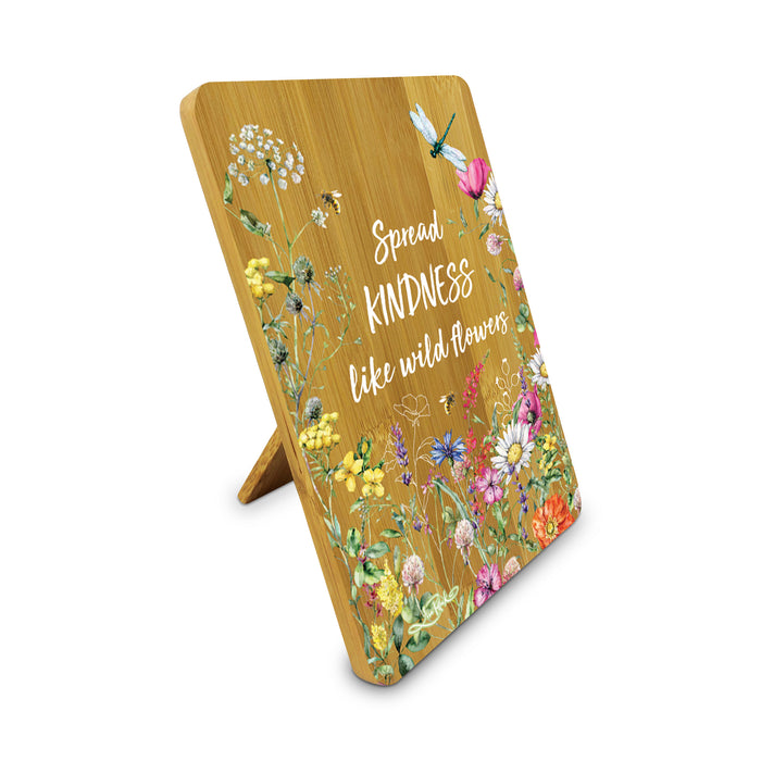 Kindness Plaque Eco-Friendly Bamboo Lisa Pollock Affirmation