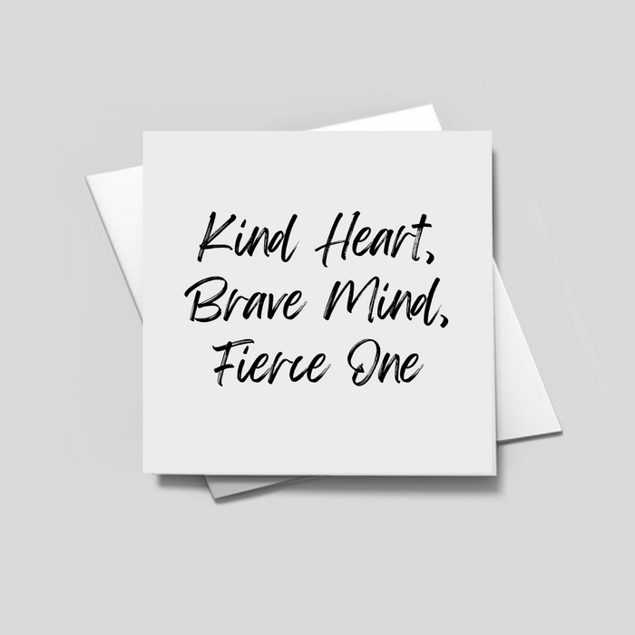 Fierce Message Greeting Cards - Bold Messages — Zensational Gifts