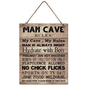 Man Cave Wall Hanging MDF