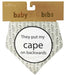 Baby Talk Bibs Baby Artico Cape 