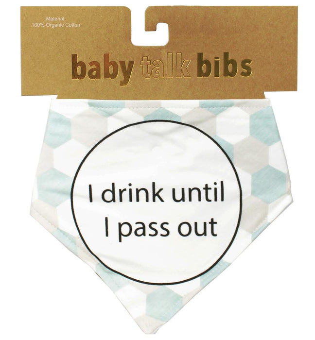 Baby Talk Bibs Baby Artico Pass Out 