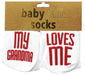 Baby Talk Socks Baby Artico Grandma 