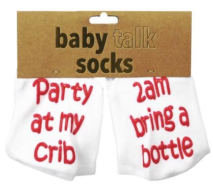 Baby Talk Socks Baby Artico Party 