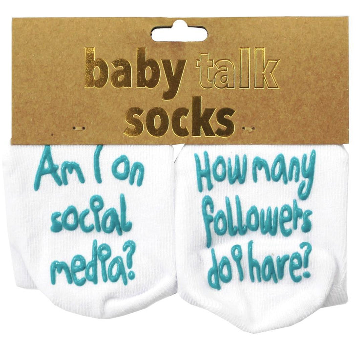 Baby Talk Socks Baby Artico Social Media 