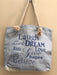 Beach Bag/ Tote Bag Zizu Blue Laugh 