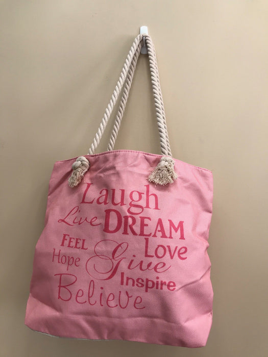 Beach Bag/ Tote Bag Zizu Pink Laugh 