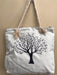Beach Bag/ Tote Bag Zizu White Tree 