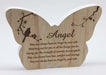 Butterfly Plaque Room Decor Arton Angel 
