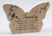 Butterfly Plaque Room Decor Arton Family 