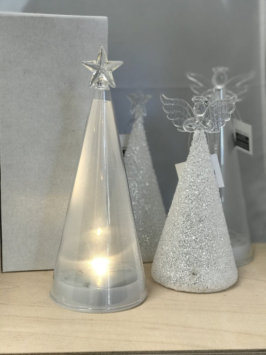 Christmas Angel or Tree Light Up 20cm Christmas Get Posh 
