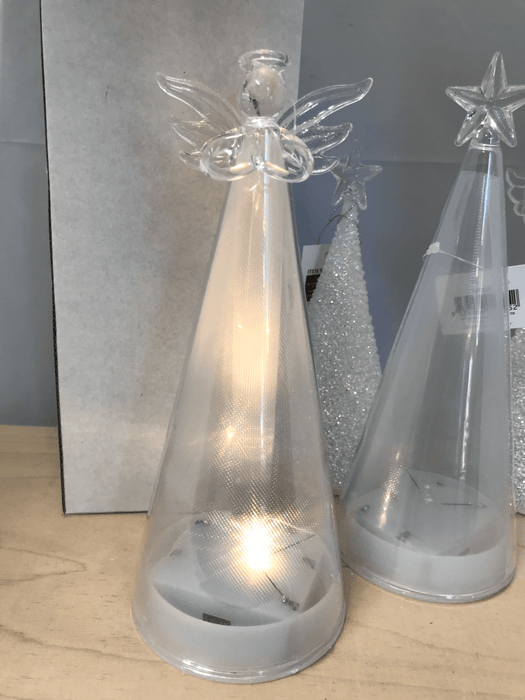 Christmas Angel or Tree Light Up 20cm Christmas Get Posh Angel 