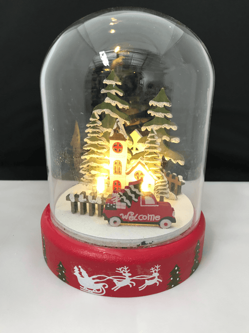 Christmas Dome Light Up Christmas Get Posh 