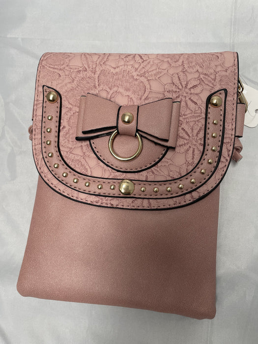 Crossbody Bag with Bow Bag Ivys Pink 
