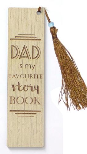 Dad Bookmark Jewellery Arton Favourite Book 