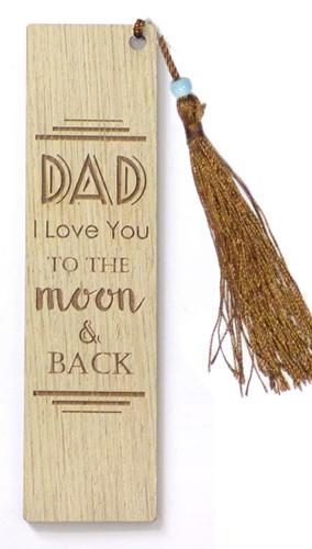 Dad Bookmark Jewellery Arton Love to Moon 