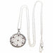Daisy Pendant Necklace - Silver Jewellery Zizu 