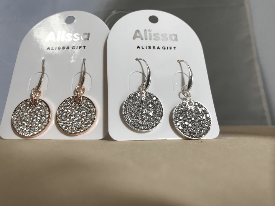 Diamante Earrings Jewellery Alissa 