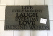 Door Mat - Live Laugh Love Door Mat IB Australia 