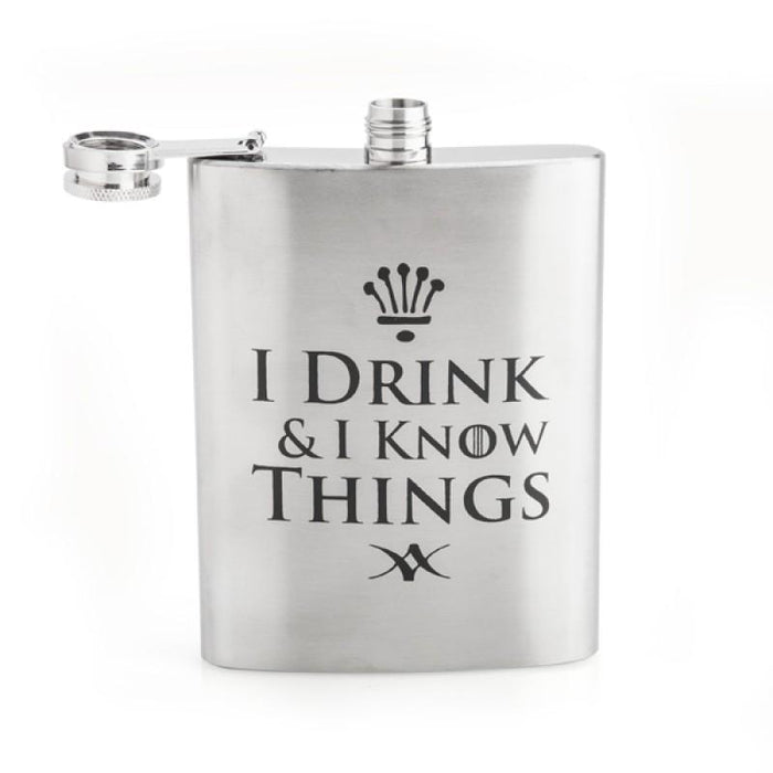 Drinking Flask - I Drink and I Know Things Kitchen MDI 
