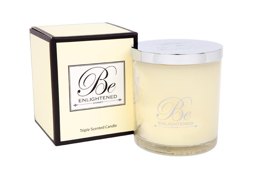 Figue Triple Scented Candle Candle Be Enlightened 