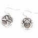 Harmony Drop Earrings - Silver Jewellery Zizu 