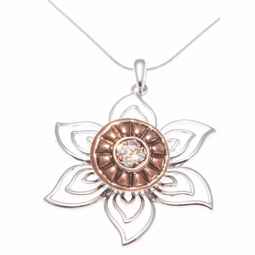 Inspire Flower Necklace Jewellery Zizu 