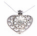 Inspire Heart Necklace Jewellery Zizu 