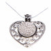 Inspire Heart Necklace Jewellery Zizu 