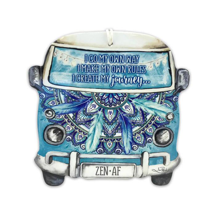 Kombi Ceramic Plaque Room Decor Lisa Pollock 