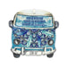 Kombi Ceramic Plaque Room Decor Lisa Pollock 