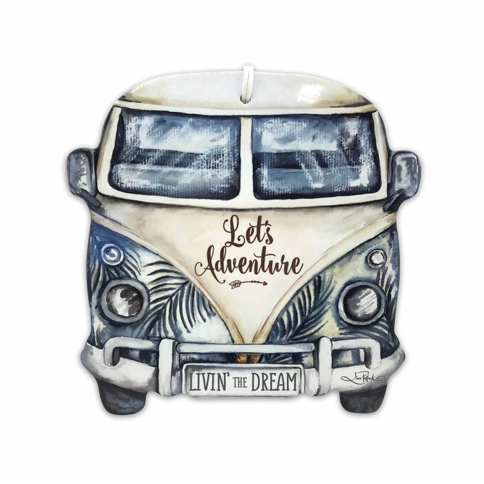 Kombi Ceramic Plaque Room Decor Lisa Pollock 