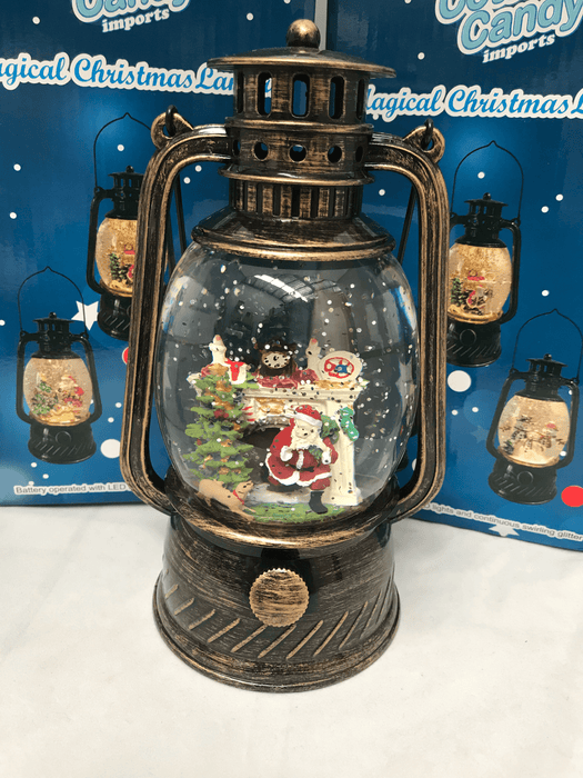 Magical Christmas Lantern Christmas Cotton Candy Chimney Santa 