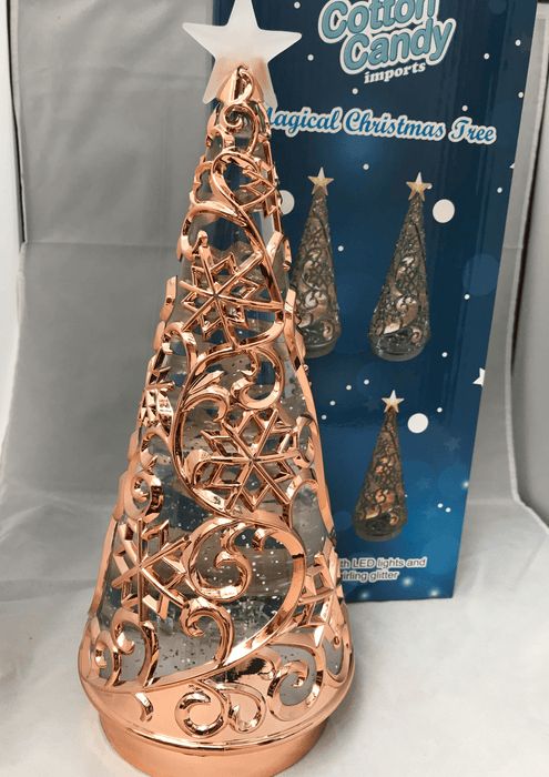 Magical Christmas Tree Christmas Cotton Candy Rich Gold 