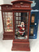 Magical Telephone Box with Christmas Scene Christmas Cotton Candy Santa 