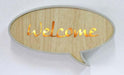 Message Wall Art LED Signs Room Decor Arton Welcome 
