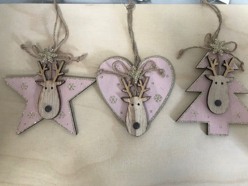 Reindeer Tree, Star, Heart Decoration Christmas Urban Products 