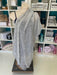 Scarf/Wrap Silver Flower Clothing Monteu 