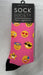 Sock Society Novelty Socks Clothing Gibson Importing Co. Emoji Pink 