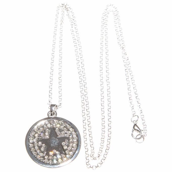 Star in Diamonds Pendant Necklace Jewellery Zizu 